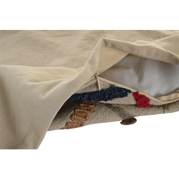 Párnahuzat bojtos 50x1x50 cm