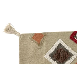 Párnahuzat bojtos 60x1x40 cm