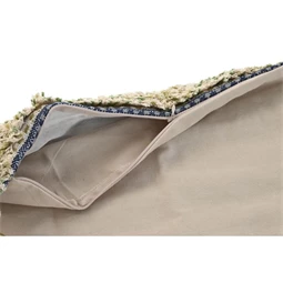 Párnahuzat bojtos 60x1x40 cm