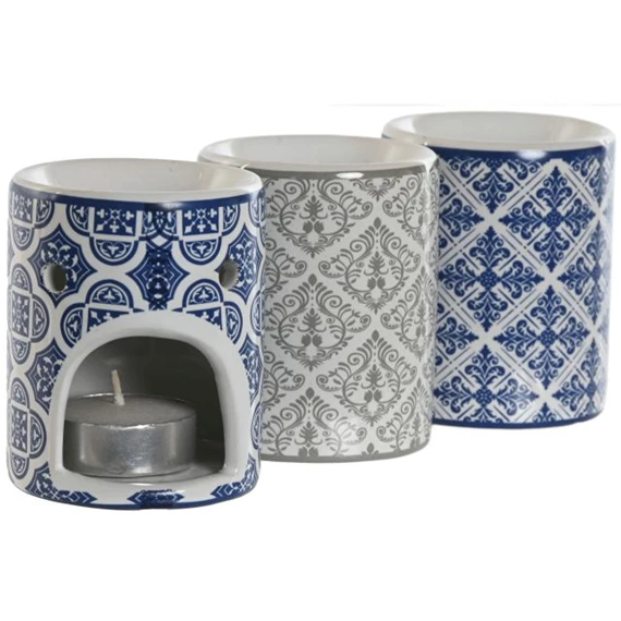 Párologtató csempe mintával 6x6x8 cm 3 féle