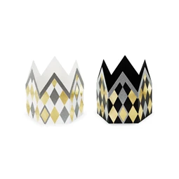 Parti koronák 11 cm mix S/2