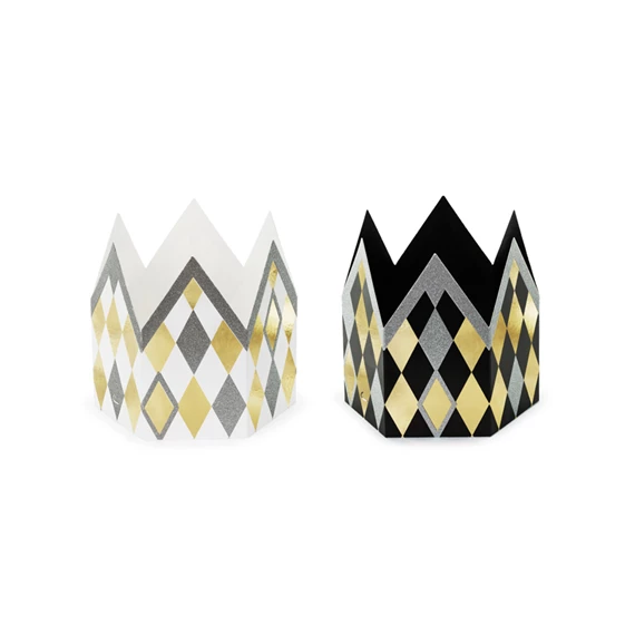 Parti koronák 11 cm mix S/2