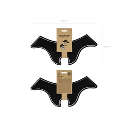 Party kalap szemfedővel kalóz papír 14 cm fekete