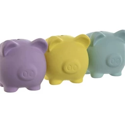 Persely malac 13,5x11x11,5 cm 3 féle