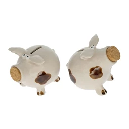 Persely malac 11,5x9,3x10,6 cm 2 féle