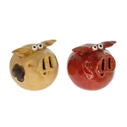 Persely malac 14,1x11,2x10,8 cm 2 féle