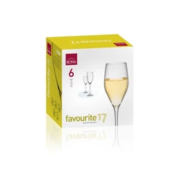 Pezsgős pohár FAVOURITE 170 ml 6,2x20,8 cm S/6