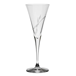 Pezsgős pohár Swarovski kristállyal 200 ml 22x8,2 cm S/6