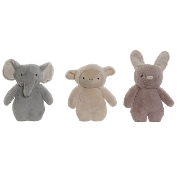 Plüss állatok 20x20x25 cm 3 féle