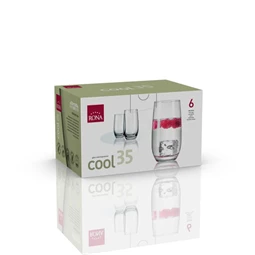 Pohár COOL 350 ml 7,3x13,2 cm S/6