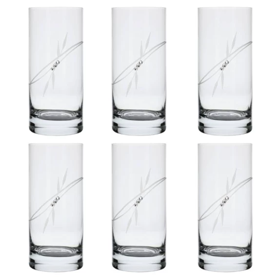 Pohár Swarovski kristállyal 250 ml 14,5x6,4 cm S/6