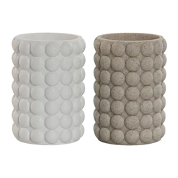 Pohár mintás 7,5x7,5x10,5 cm 2 féle