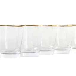 Pohár szett 8x8x10 cm S/6