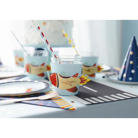 Pohárhüvely repülőgép, mix 23x9,5 cm S/6