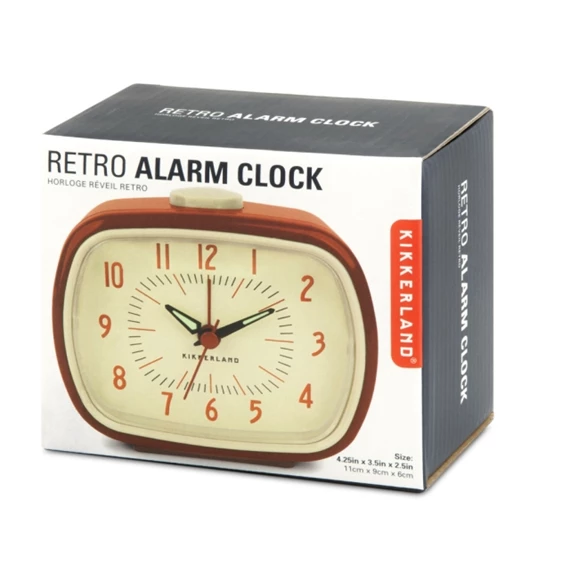 Ébresztőóra, retro