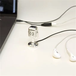 Retro mini karaoke mikrofon