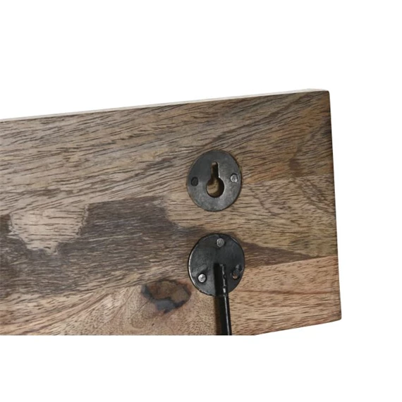 Ruhaakasztó lakkozott 38x5x18 cm