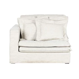 Sarokrész párnával 120x120x95 cm