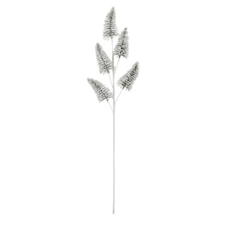 Selyemvirág ág fenyő, jeges 63 cm