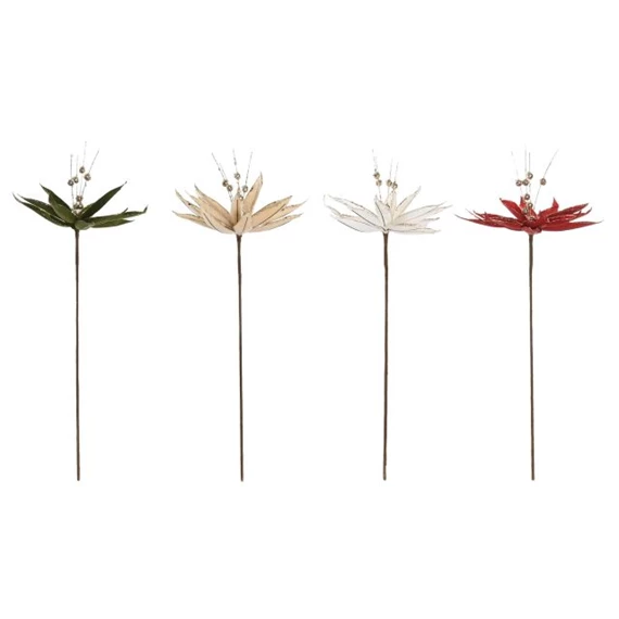 Selyemvirág ág 23x23x60 cm 4 féle