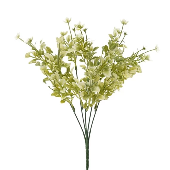 Selyemvirág buxus csokor 31 cm