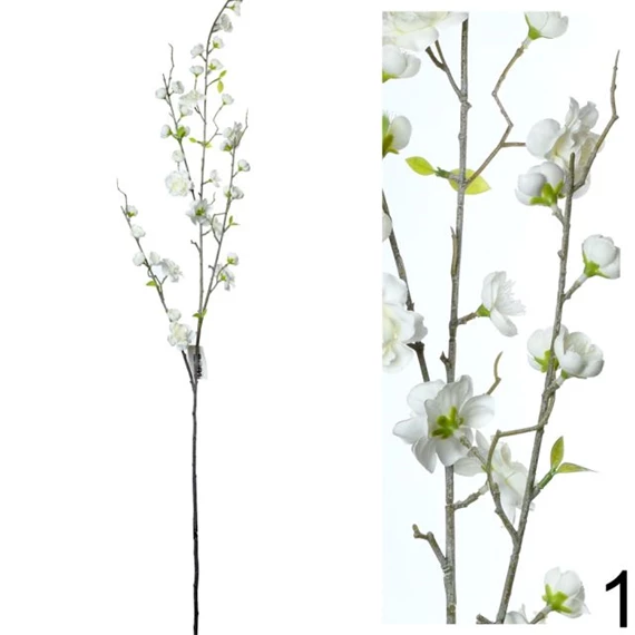 Selyemvirág cseresznyefa ág 140 cm 3 féle