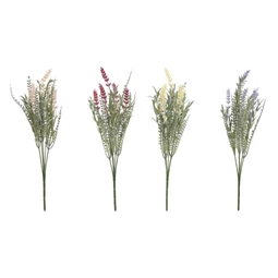 Selyemvirág csokor 10x10x38 cm 4 féle