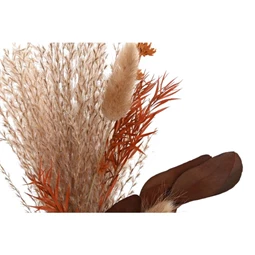 Selyemvirág csokor szárazvirág 9,5x4,5x22,5 cm 2 féle