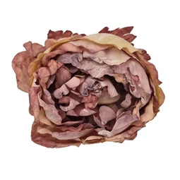 Selyemvirág bazsarózsa virágfej (min.menny. 12) 10 cm