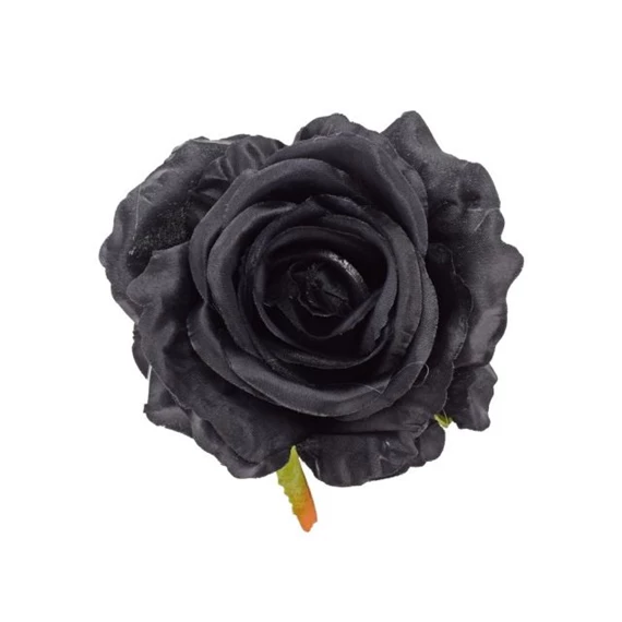 Selyemvirág rózsa virágfej (min.menny. 12) 10 cm