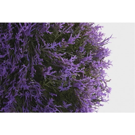 Selyemvirág gömb Thuja 30x30x30 cm