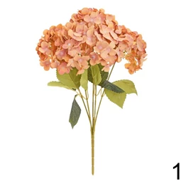 Selyemvirág hortenzia csokor 45 cm 3 féle