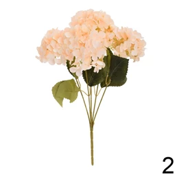 Selyemvirág hortenzia csokor 45 cm 3 féle
