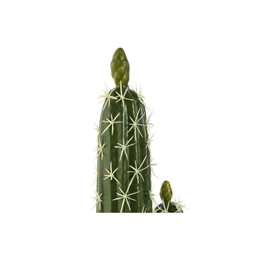 Selyemvirág kaktusz cserepes 18x12,5x54 cm