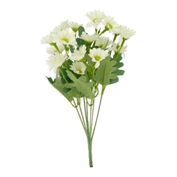 Selyemvirág Krizantém csokor 32 cm