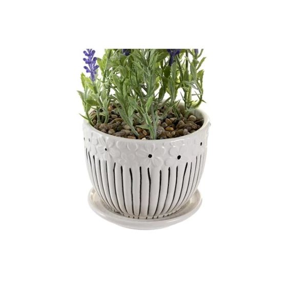 Selyemvirág Levendula 11x11x28 cm 2 féle