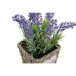 Selyemvirág Levendula 12x12x22 cm
