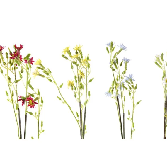 Selyemvirág 15x15x57 cm 4 féle