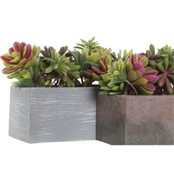 Selyemvirág 23,5x11x14,5 cm 2 féle