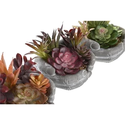 Selyemvirág 18x17x16,5 cm 3 féle