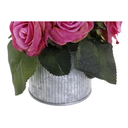 Selyemvirág Rózsa 15x14x16 cm 3 féle