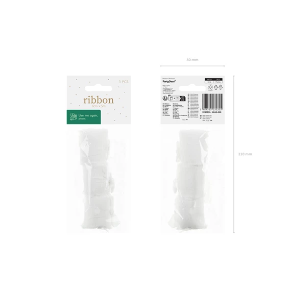 Sifon szalag fehér 40 mm x 5 m S/3