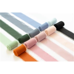 Sifon szalag sötét poros rózsa 40 mm x 10 m