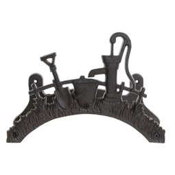 Slagtartó öntöttvasból, kert 27x14x19 cm