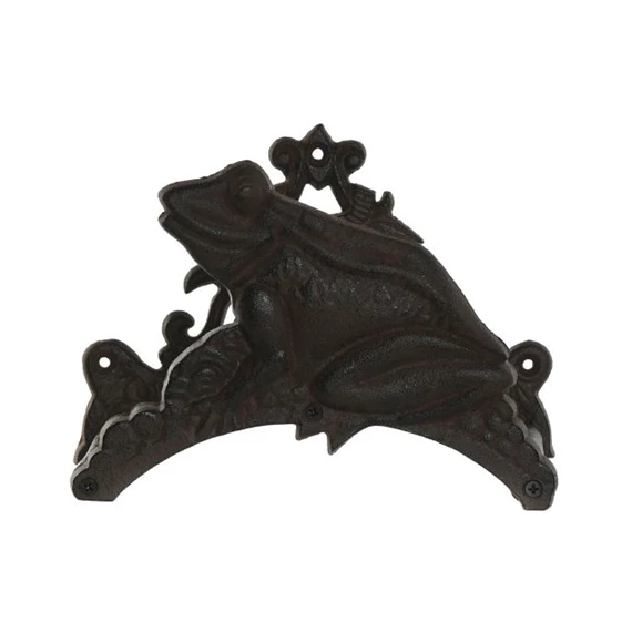 Slagtartó öntöttvasból, békával 24,5x14x17 cm