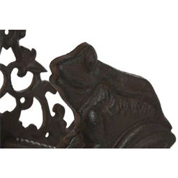 Slagtartó öntöttvasból, békával 24,5x14x17 cm