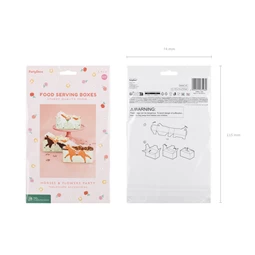 Snack dobozok lovak, mix S/3