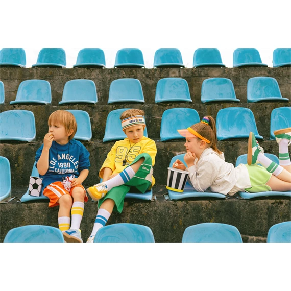 Snack vödrök csíkos, 14 cm, mix S/2