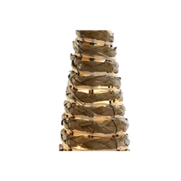 Stilizált fenyő szett LED-es 20x20x80 cm S/3