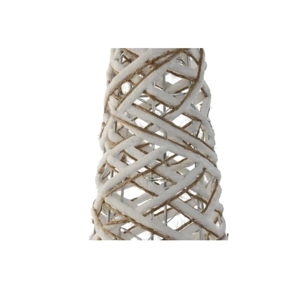 Stilizált fenyő szett, LED-es 20x20x80 cm S/3